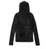 JULIUS 917KNM6 Black / Seamed Skinny Hoodie